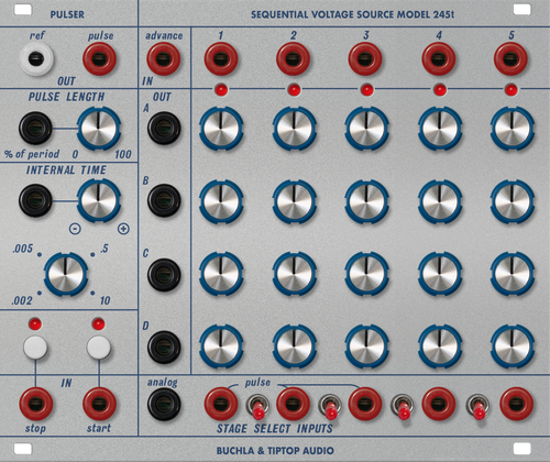 Buchla & Tiptop Audio Sequential Voltage Source Model 245t